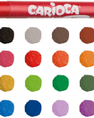 Carioca Yağlı Pastel Boya Kalemi 24'Lü
