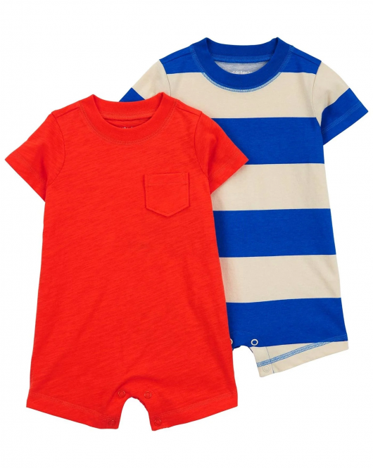 Carter's Erkek Bebek 2'Li Tulum 1Q503510 Karışık Renkli
