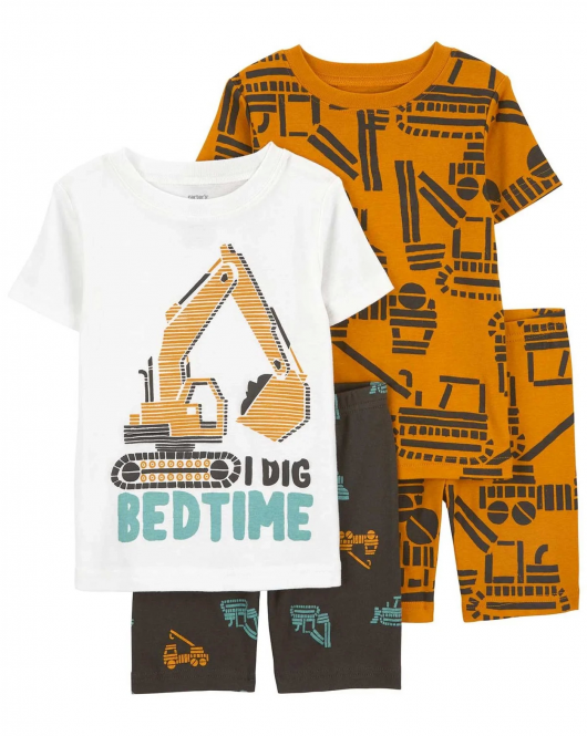 Carter's Erkek Bebek 4'Lü Pijama Set 1Q510610 Karışık Renkli
