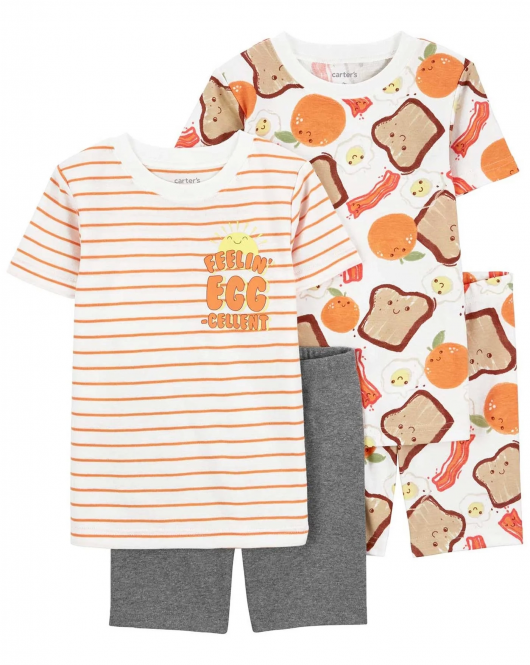 Carter's Erkek Bebek 4'Lü Pijama Set 1Q510710 Karışık Renkli