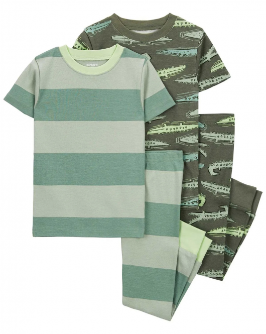 Carter's Erkek Bebek Pijama Set 1Q509810 Karışık Renkli