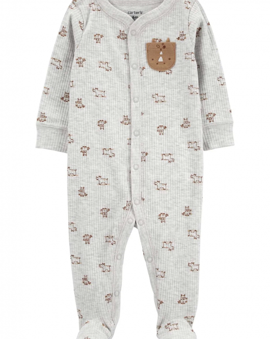 Carter's Erkek Bebek Uyku Tulumu 1R034210 Gri