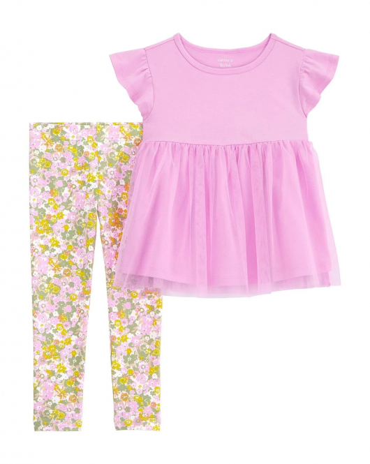 Carter's Kız Bebek 2'Li Set 1Q566510 Karışık Renkli