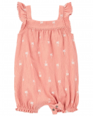 Carter's Kız Bebek Kısa Tulum 1Q488510 Karışık Renkli
