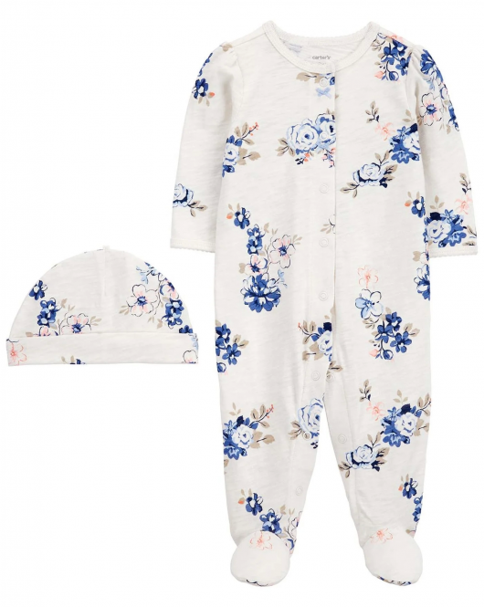 Carter's Layette Kız Bebek Uyku Tulumu 1Q474910 Karışık Renkli