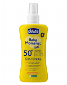 Chicco Baby Moments Sun Güneş Sprey Spf 50+ 150 ml + After Sun Hediye
