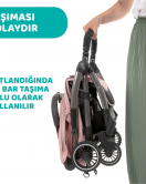 Chicco Cheerio Bebek Arabası Jet Black