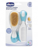 Chicco Fırça ve Tarak Seti 0 Ay+ Mavi