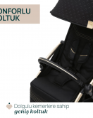 Chicco Goody XPlus Bebek Arabası Black Re Lux