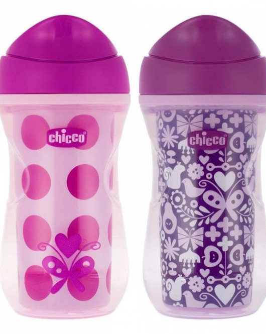 Chicco Isı Yalıtımlı Active Bardak 14+ Ay Kız