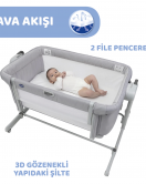 Chicco Next2Me Magic Evo Anne Yanı Beşik Desert Taupa