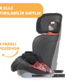 Chicco Oasys 23 Fixplus Evo 15-36 Kg Oto Koltuğu Jet Black