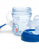 Chicco Yarı Yumuşak Uçlu Alıştırma Bardağı 6 Ay+ 200 ml Erkek