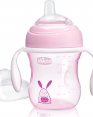 Chicco Yumuşak Uçlu Geçiş Bardağı 4 Ay+ 200 ml Kız