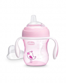 Chicco Yumuşak Uçlu Geçiş Bardağı 4 Ay+ 200 ml Kız