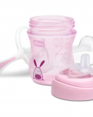Chicco Yumuşak Uçlu Geçiş Bardağı Kız 4 Ay+