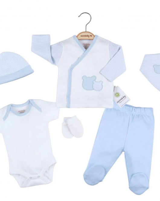 Ciccim Baby 4330 Zıbın Takım Mavi