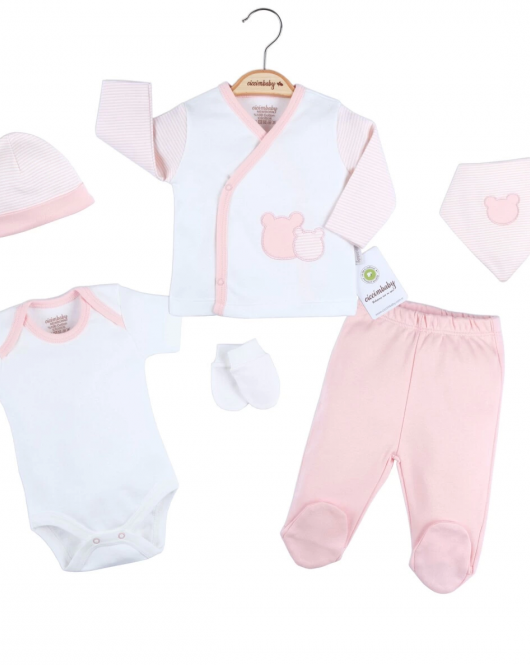 Ciccim Baby 4330 Zıbın Takım Pembe