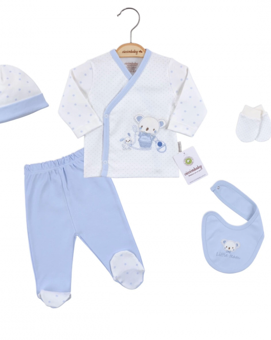 Ciccim Baby Bowling 5li Zıbın Seti 4604 Mavi