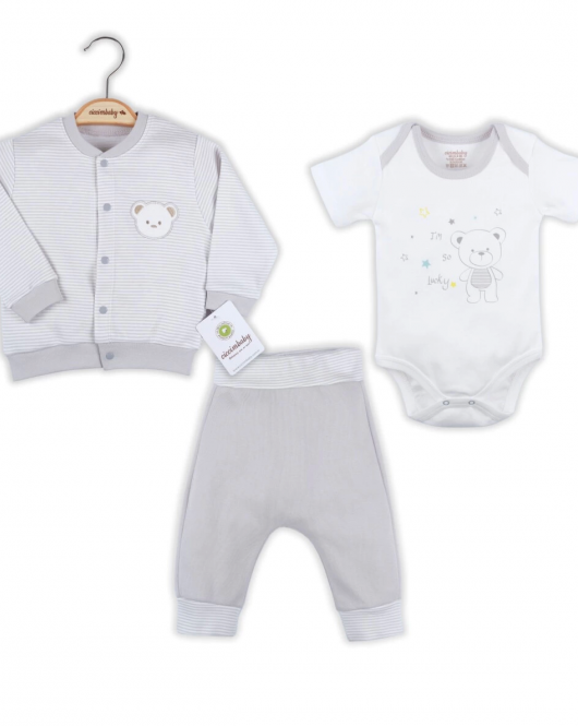 Ciccim Baby Çift Ayıcık 3lü Takım 4556 Bej