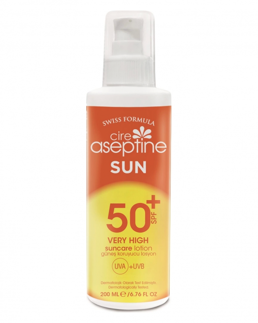 Cire Aseptine Sun Güneş Koruyucu Losyon 50 Spf 200ml