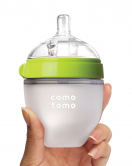 Comotomo Antikolik Silikon Biberon 150 ml 0-3 Ay Yeşil
