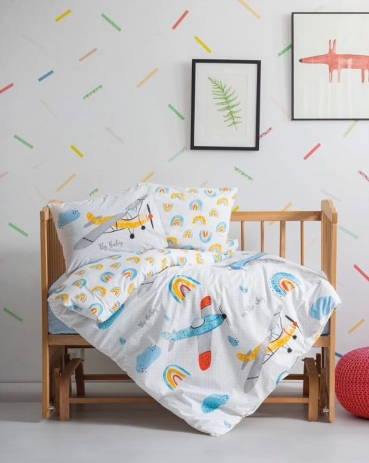 Cotton Box Bebek Nevresim Takımı Sky