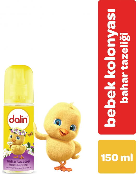 Dalin Sprey Bebek Kolonyası Bahar Tazeliği 150 ml
