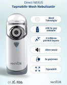 Direct Nexus Taşınabilir Mesh Hava Makinesi Nebulizatör