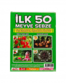 DiyToy İlk 50 Meyve Sebze Hafıza Kartları