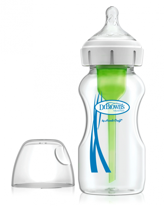 Dr Brown's Geniş Ağız Cam Biberon 270 ml (Yeni)