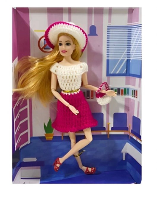 Efe Toys Örgü Elbiseli Sonsuz Hareketli Bebek