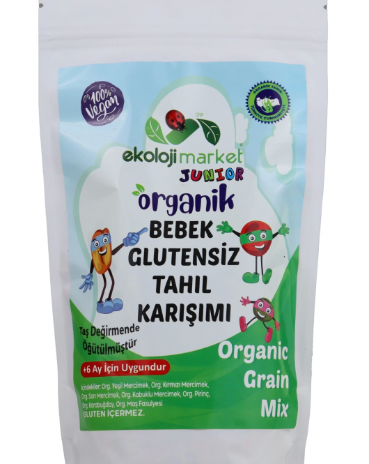 EM Junior Organik Bebek Glutensiz Tahıl Karışımı 250gr