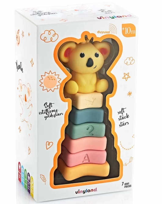 Erpa Soft İstifleme Yıldız Koala 7li Set