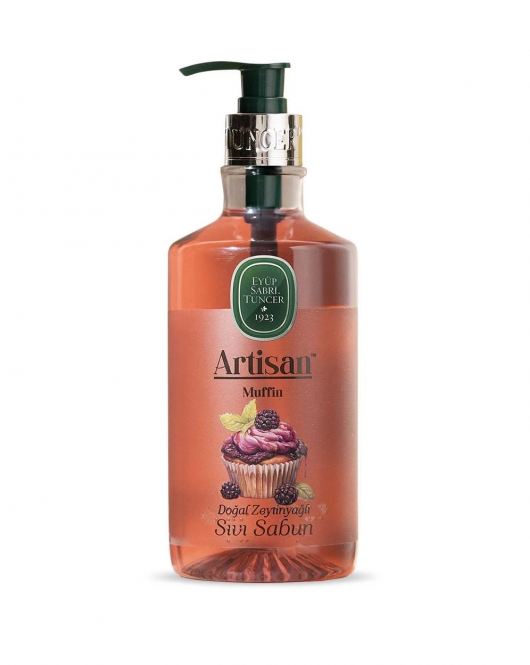 Eyüp Sabri Tuncer Artisan Doğal Zeytinyağlı Sıvı Sabun 600 Ml Muffin