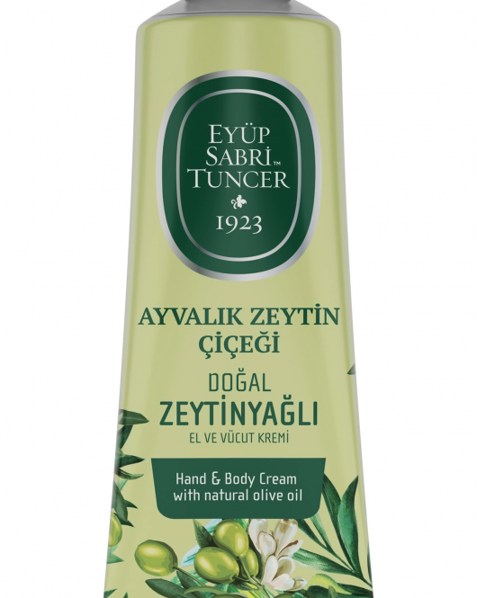 Eyüp Sabri Tuncer Doğal Ayvalık Zeytin Çiçeği Zeytinyağlı El ve Vücut Kremi 50ml