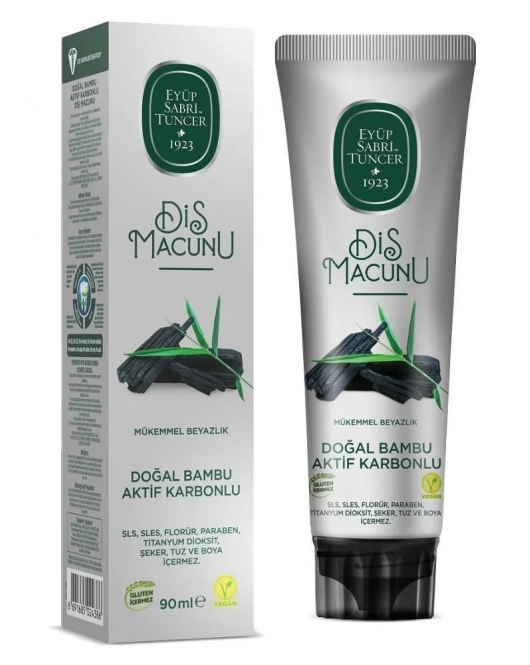 Eyüp Sabri Tuncer Doğal Bambu Karbonlu Diş Macunu 90 Gr