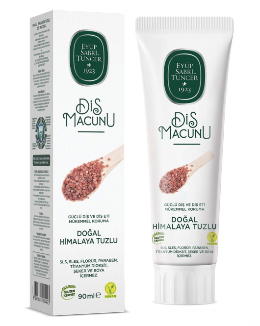 Eyüp Sabri Tuncer Doğal Diş Macunu 90 Gr Himalaya Tuzlu