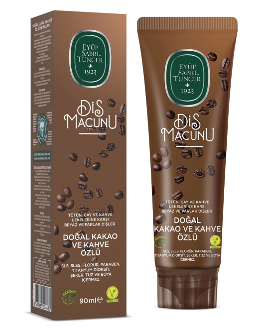 Eyüp Sabri Tuncer Doğal Diş Macunu 90 Gr Kakao & Kahve Özlü