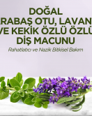 Eyüp Sabri Tuncer Doğal Diş Macunu 90 Gr Karabaş Otu & Lavanta ve Kekik Özlü