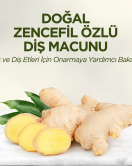Eyüp Sabri Tuncer Doğal Diş Macunu 90 Gr Zencefil Özlü
