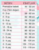 3-9 Ay Kız Bebek Takımı Fırfır Detay Fiyonk Boneli Kiremit