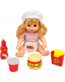 Galtoys Maide Bebek Burger Yiyor Glt1105