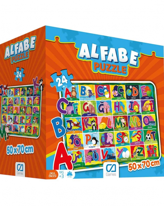 Games Alfabe Puzzle 24 Parça 5027