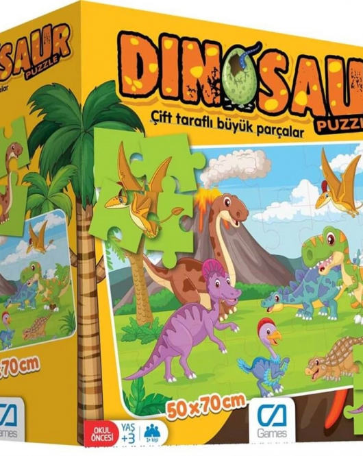 Games Dinazorlar Puzzle 24 Parça 5139