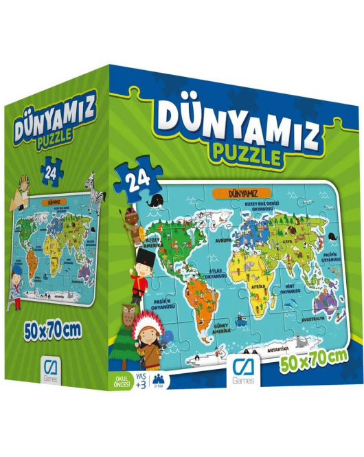 Games Dünyamız Puzzle 5025