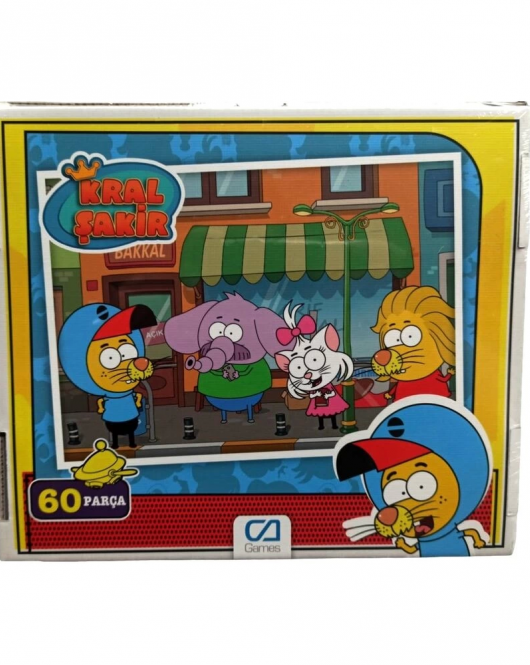 Games Kral Şakir Puzzle 60 Parça 5095