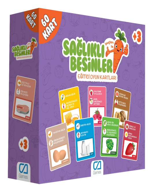 Games Sağlıklı Besinler 60 Kart 5106
