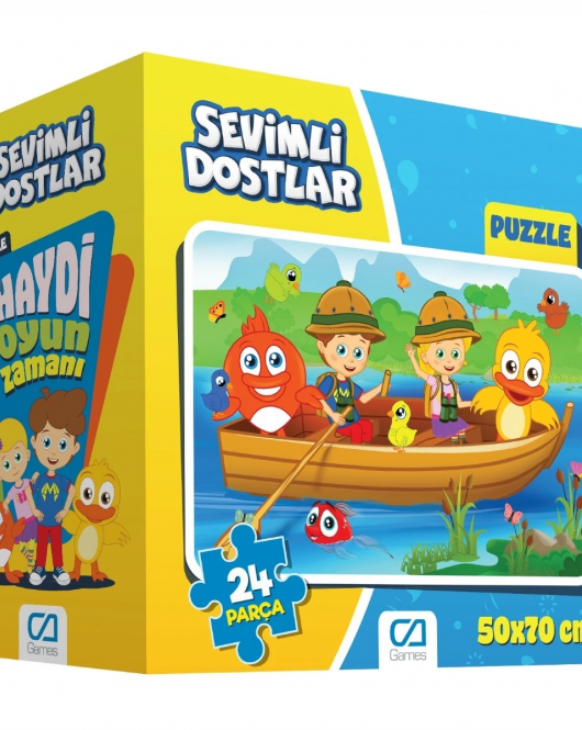 Games Sevimli Dostalar Puzzle 24 Parça