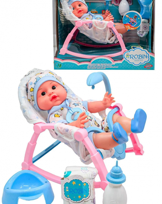 Global Robin Pusetli Konuşan Bebek GL100972
